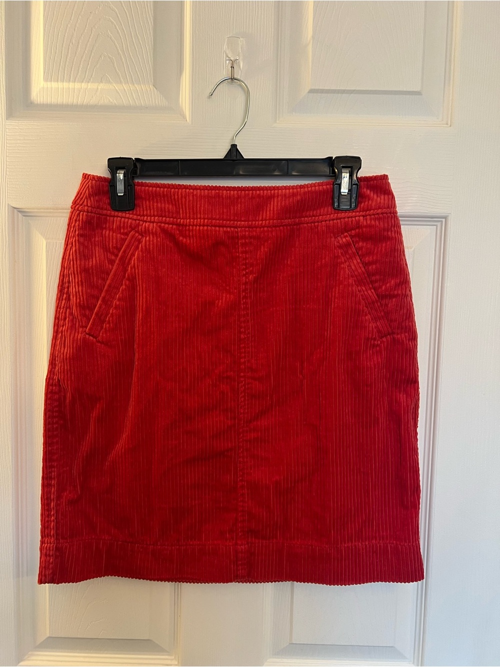 Chadwicks Red Corduroy Skirt